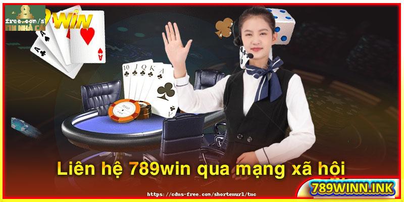 Liên hệ 789win qua các trang mạng xã hội