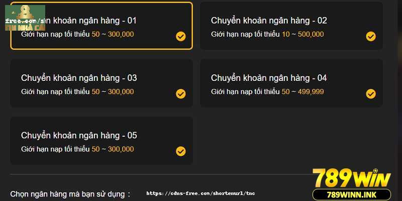 Hướng dẫn bạn dùng tài khoản ngân hàng để thanh toán giao dịch